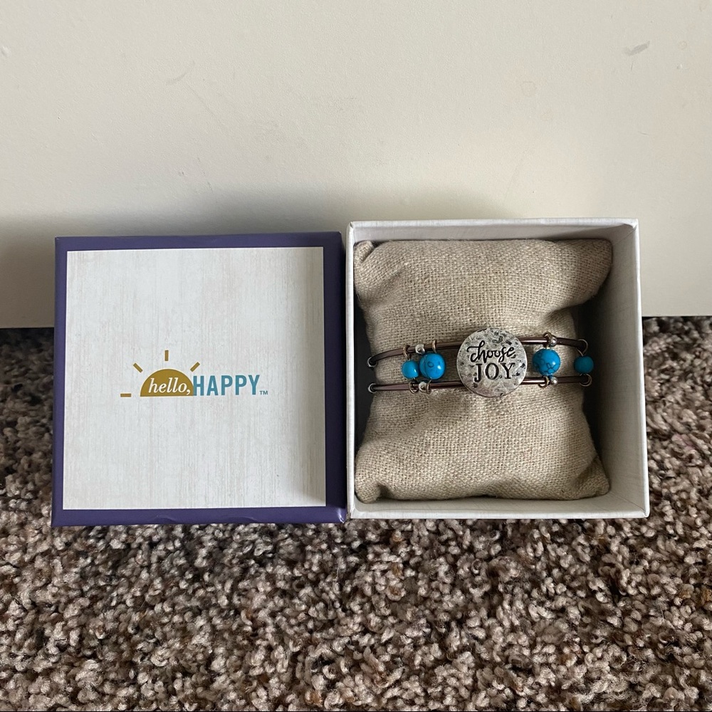 "Choose Joy" Beaded Bracelet